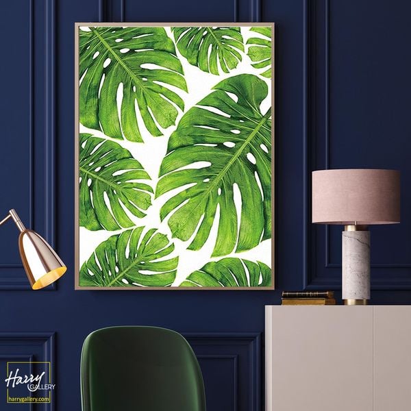  Tranh Lá Trầu Bà Thanh Xuân S0416 