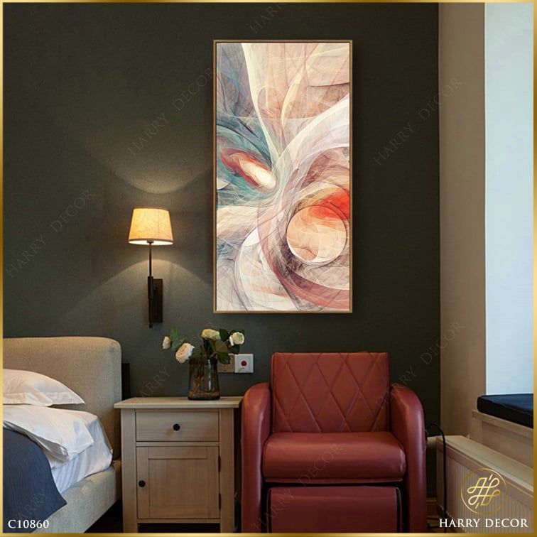  Tranh Abstract Fire C10860 