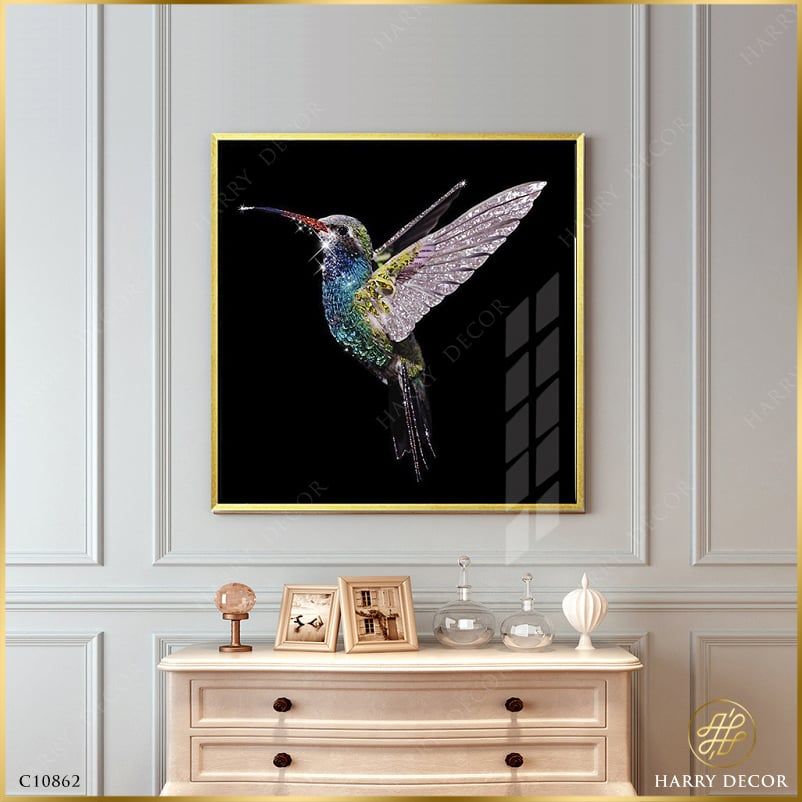 Tranh Vuông Colibri Delphinae C10862 