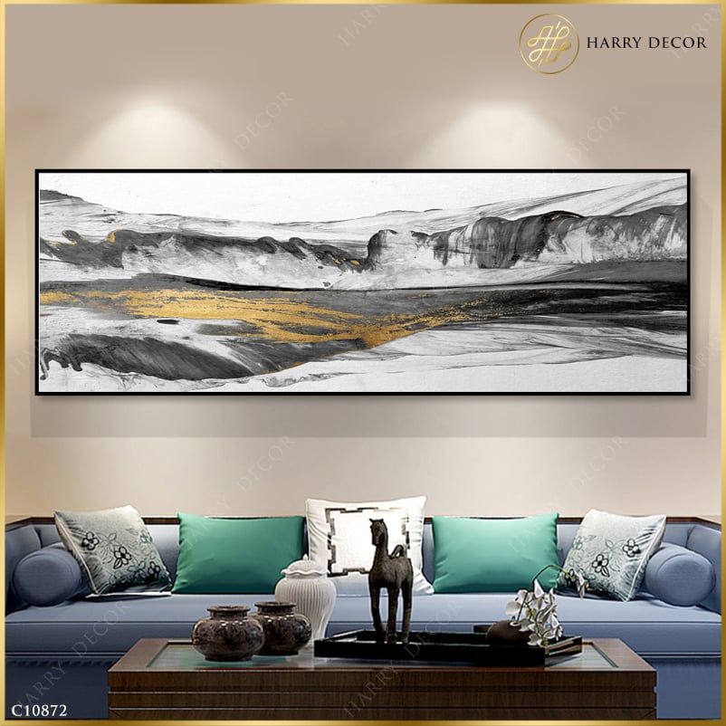  Tranh Núi Cát Cuồn Cuộn C10872 