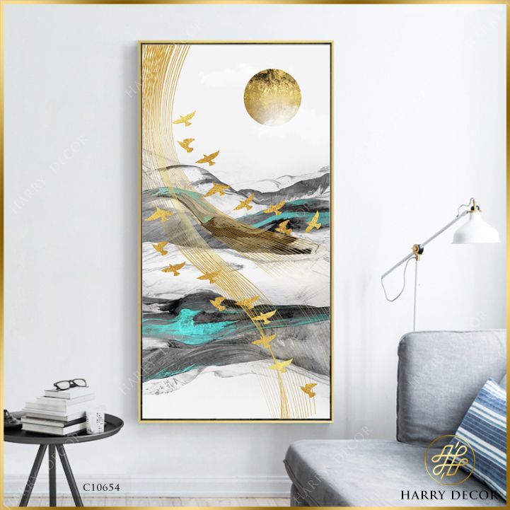  Tranh Ngàn Cánh Chim Trong Gió C10654 