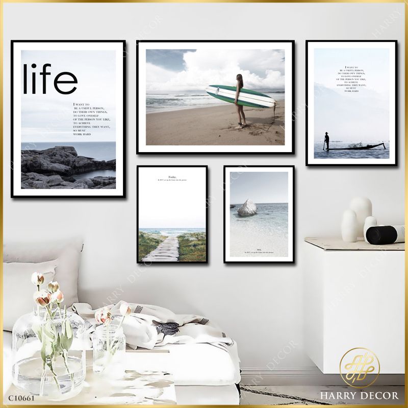  Bộ 5 Tranh Life & Vocation C10661 
