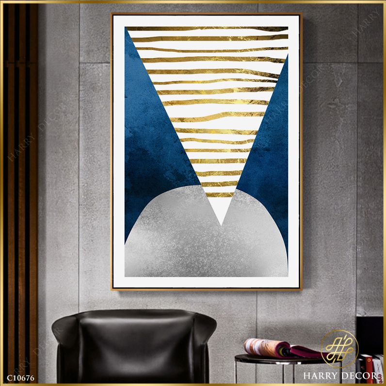  Tranh Abstract Ánh Sáng Hành Tinh C10676 