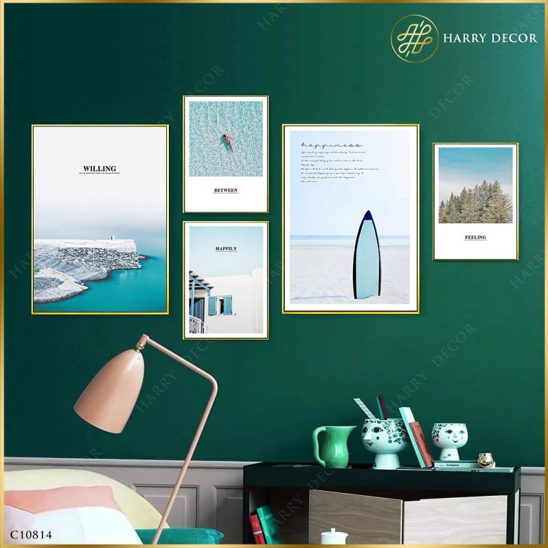  Bộ 5 Tranh Willing & Felling C10814 