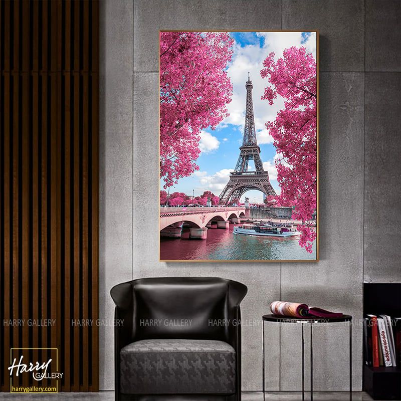 Tranh Tháp Eiffel C0390 