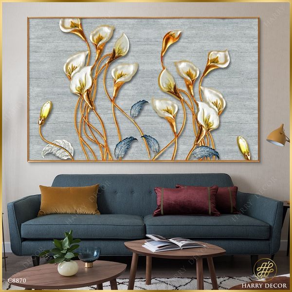  Tranh Xinh Đẹp Những Đóa Vân Môn C8870 