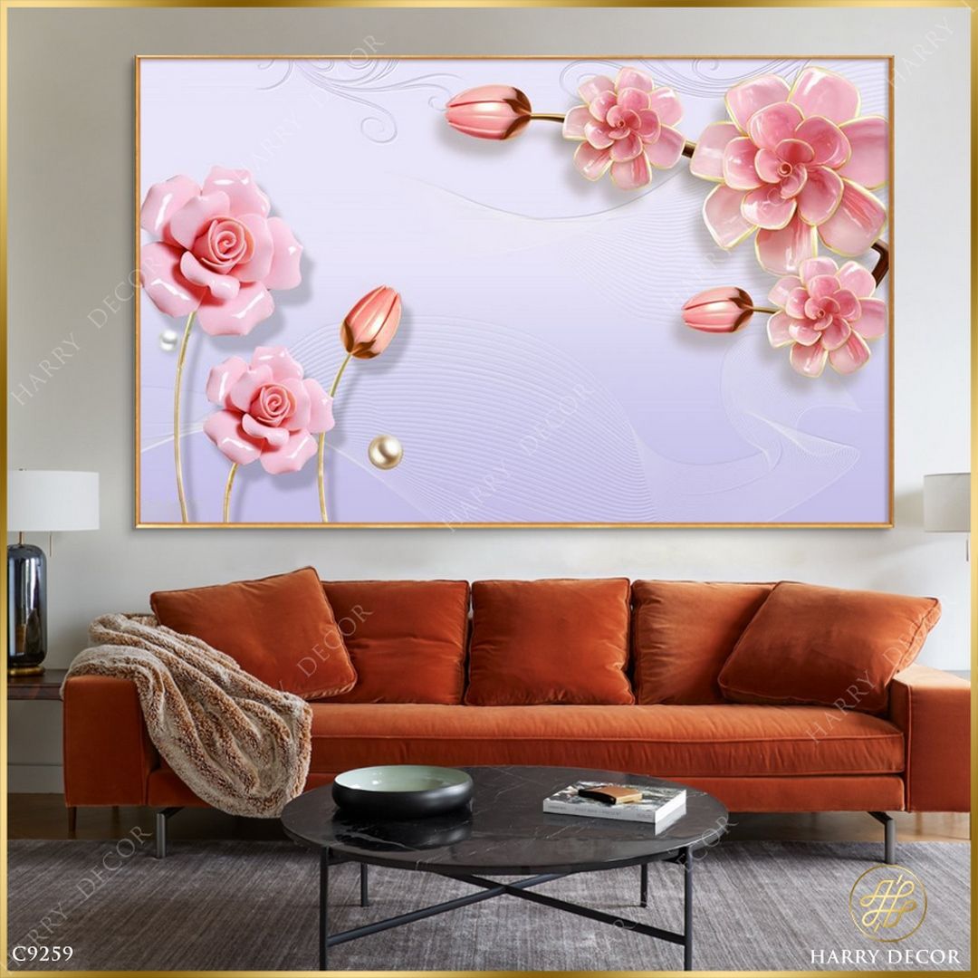  Tranh Đóa Ngọc Hoa C9259 