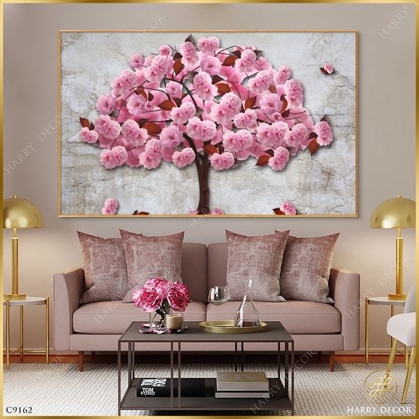  Tranh Xum Xuê Cánh Hồng C9162 