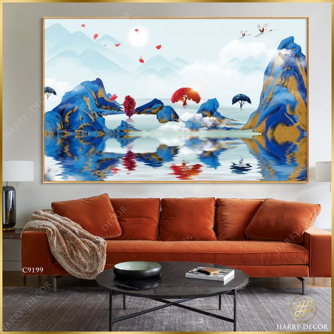  Tranh Núi Hừng Đông C9199 