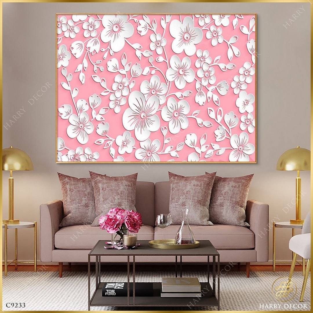  Tranh Rợp Hoa Đồng Tiền C9233 