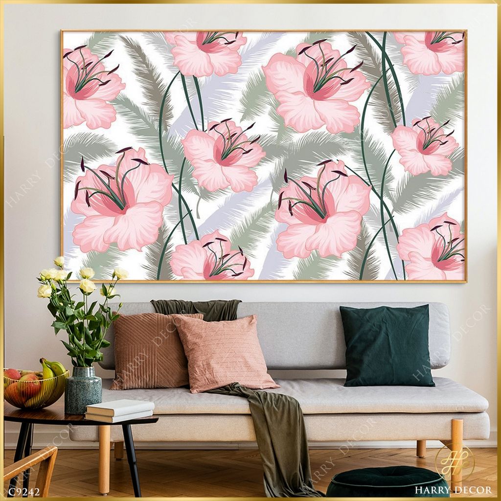  Tranh Những Chiếc Hoa Mềm C9242 