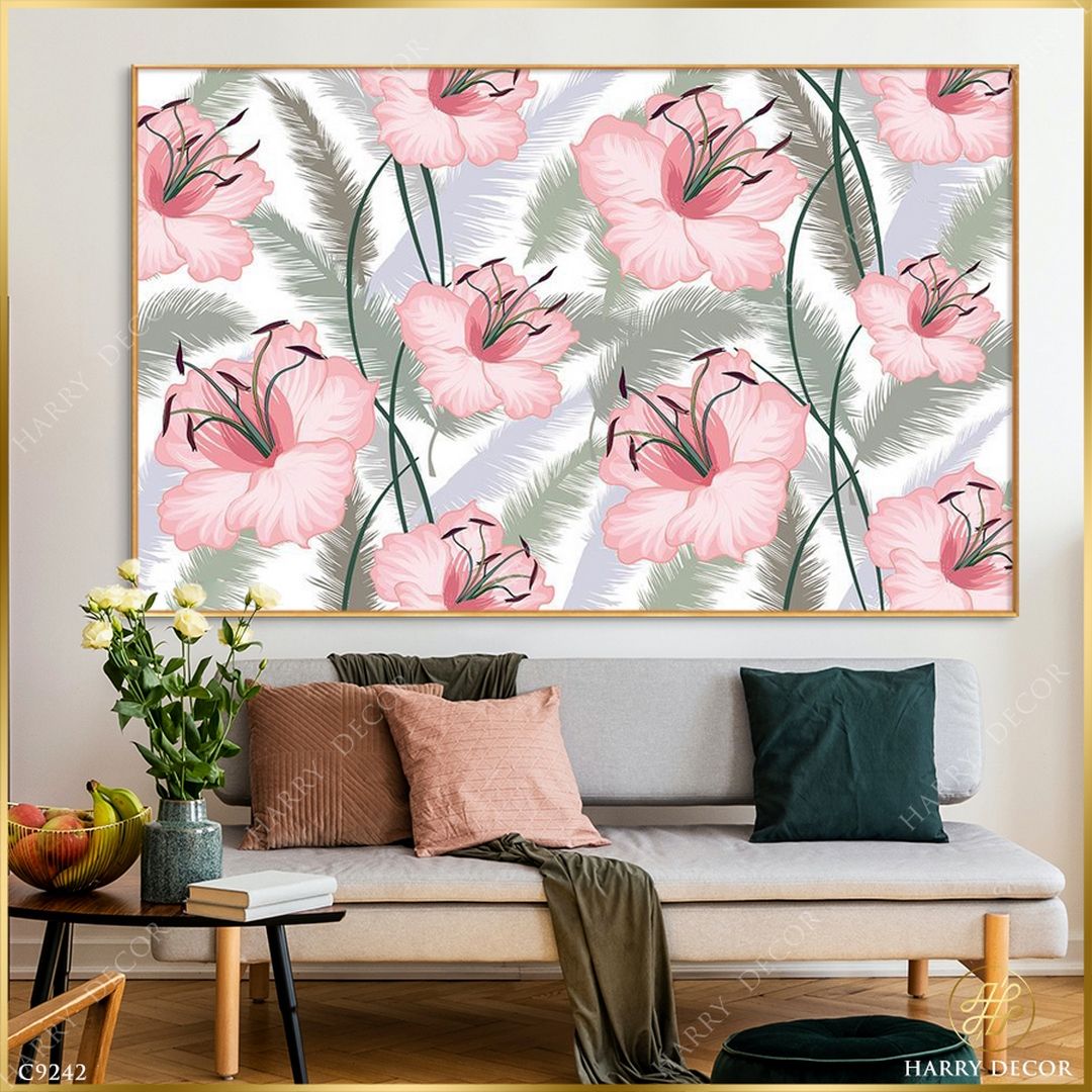  Tranh Những Chiếc Hoa Mềm C9242 