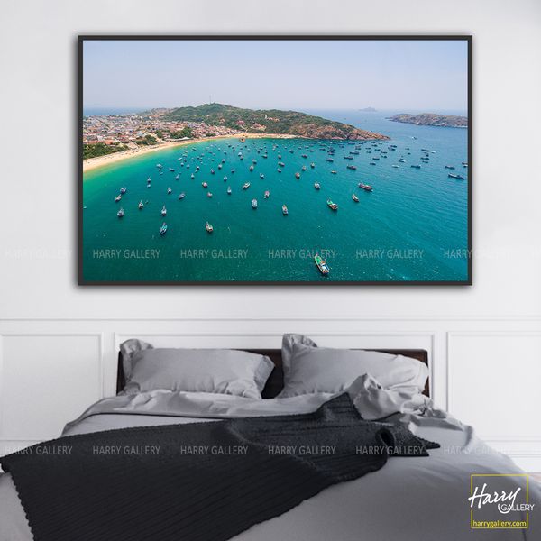  Tranh Cảnh Đẹp Hòn Rơm C0434 