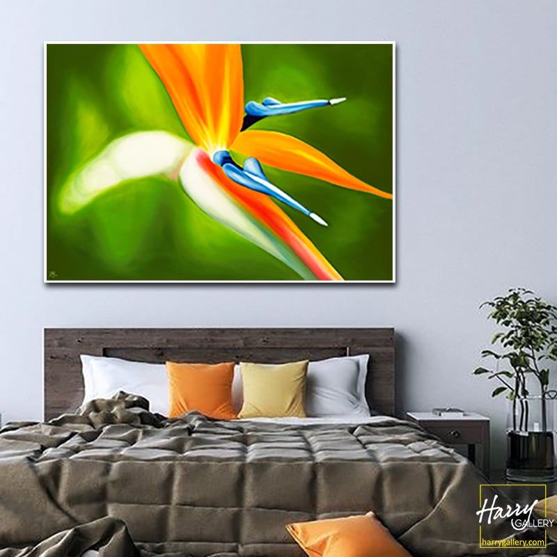  Tranh Hoa Thiên Điểu Rực Rỡ S0414 