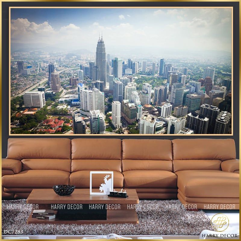  Tranh Những Tòa Nhà Ở Kuala Lumpur DC7283 