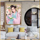  Tranh Hồng Y Mỹ Nhân C5834379088 