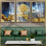  Bộ 3 Tranh Cây Kim Tiền Dãi Núi C5835581638 