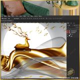  Tranh Tuần Lộc Và Thuyền Buồm C5835763429 