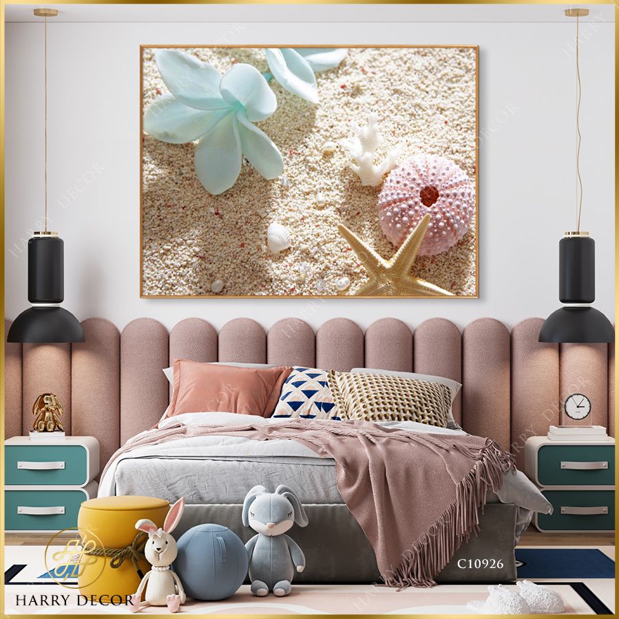  Tranh Sao Biển Hứng Nắng Trên Cát C10926 