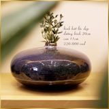  Bình Gốm Dẹp G0019 (HẾT HÀNG) 