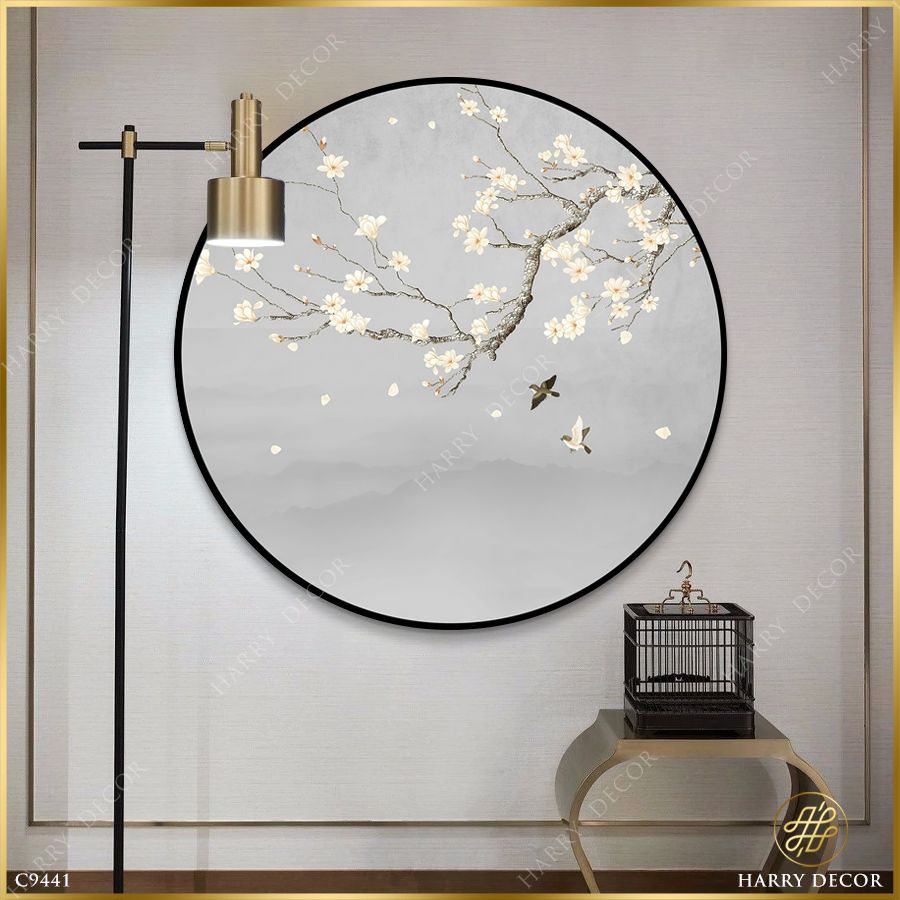 Tranh Tròn Mộc Lan Thoảng Nhẹ Hương Bay C9441 
