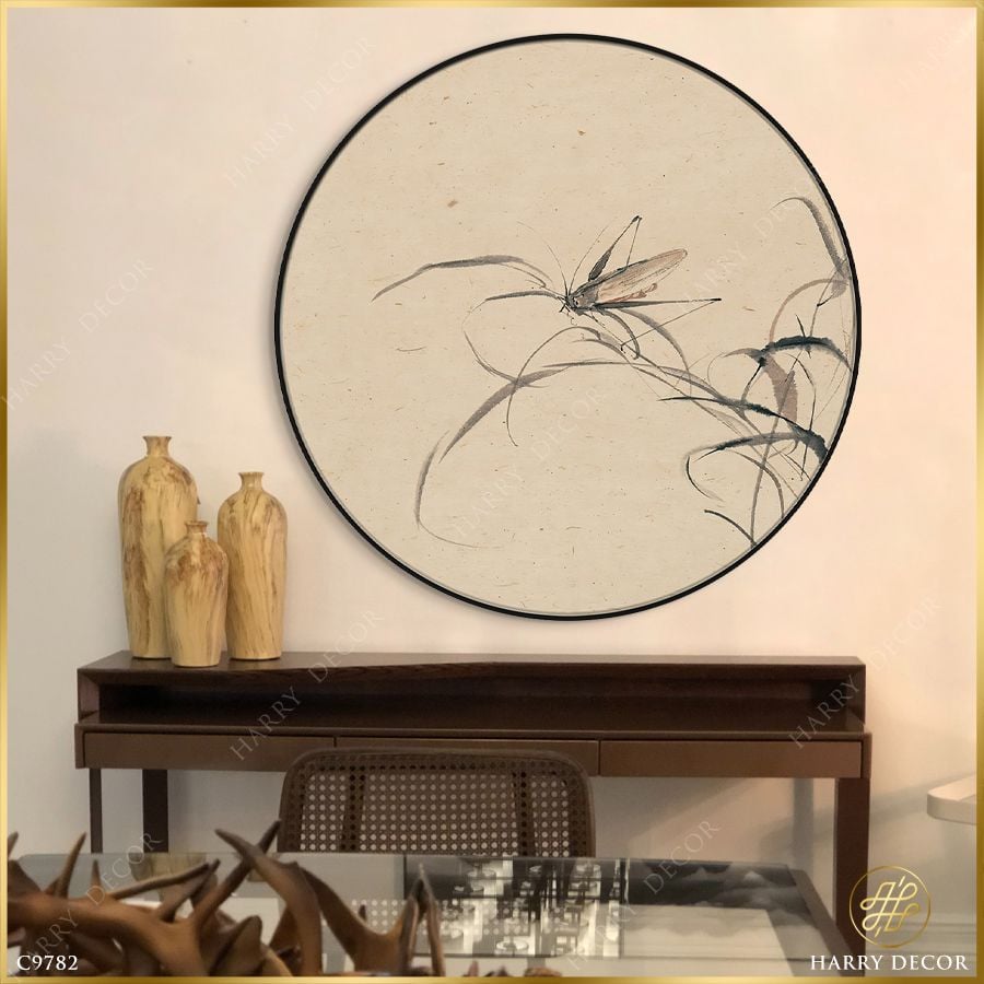  Tranh Tròn Chú Dế Nhỏ C9782 