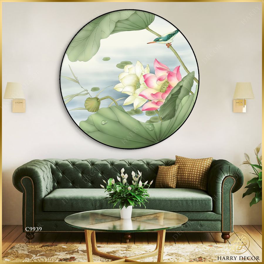  Tranh Tròn Kết Đài Lá Lục Vươn Lên C9939 