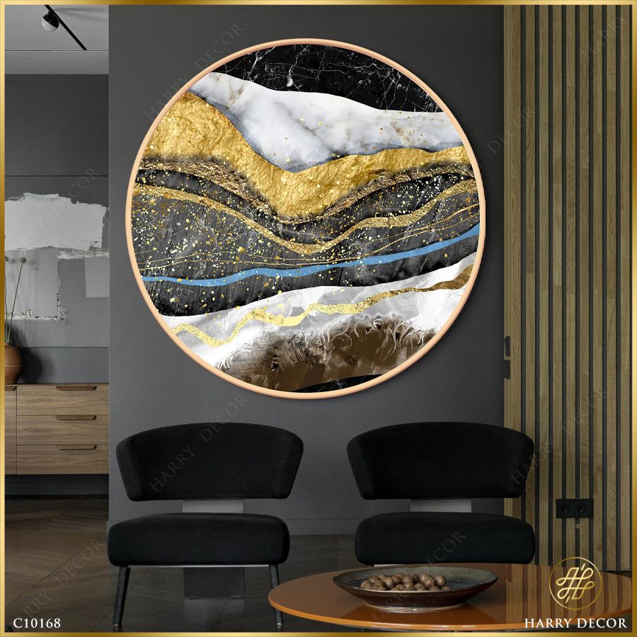  Tranh Tròn Abstract Tầng Tầng Lớp Lớp 1 C10168 