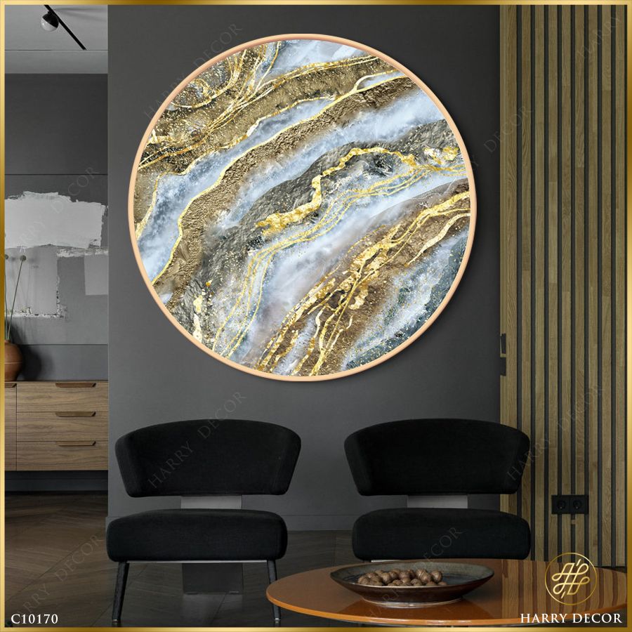  Tranh Tròn Abstract Tầng Tầng Lớp Lớp 2 C10170 