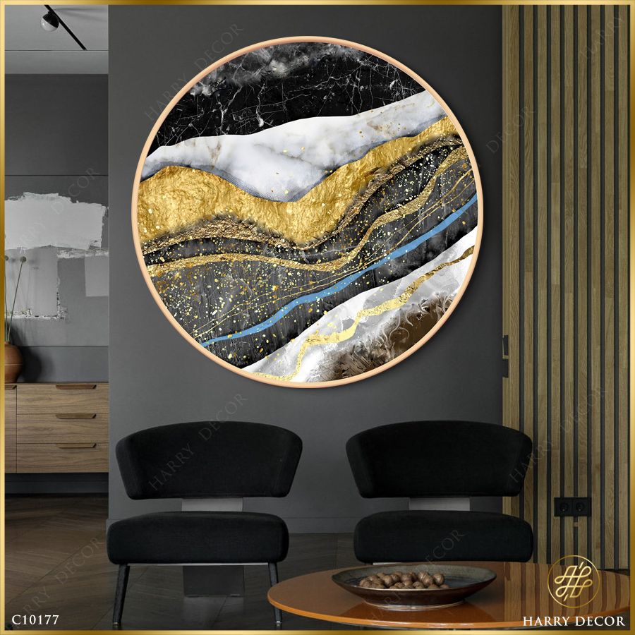  Tranh Tròn Abstract Tầng Tầng Lớp Lớp 8 C10177 