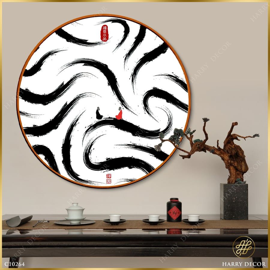  Tran Tròn Ngồi Thiền Độc Đáo C10264 