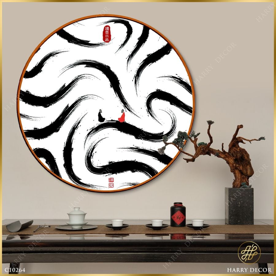  Tran Tròn Ngồi Thiền Độc Đáo C10264 