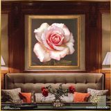 Tranh Vuông Tĩnh Vật Đóa Hồng Nở 4 CSD7TAO11494 