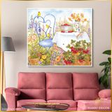  Tranh Hoa Cỏ Ngọt Ngào CSD7TAO11503 