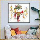  Tranh Người Tuyết Ngộ Nghĩnh CSD7TAO11504 