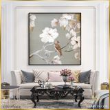  Tranh Vuông Magnolia And Bird CSD7TAO11538 