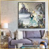  Tranh Vuông Fairy Couple CSD7TAO11569 