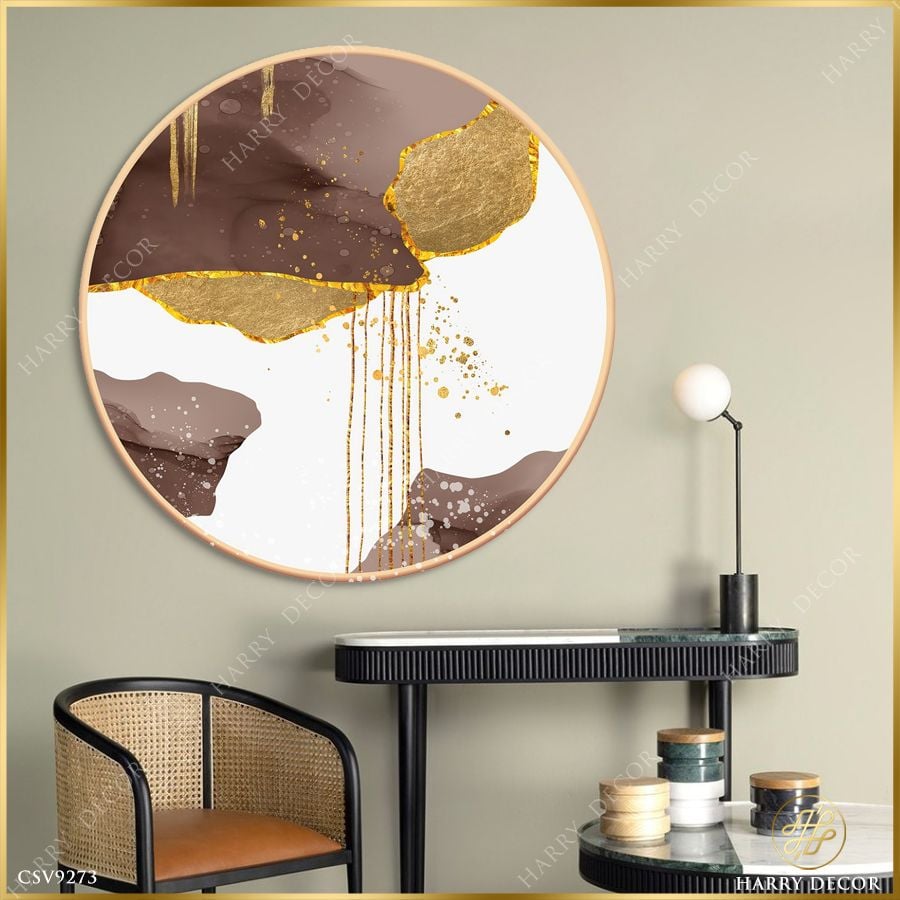  Tranh Tròn Miền Cát Sa Mạc 2 CSV9273 