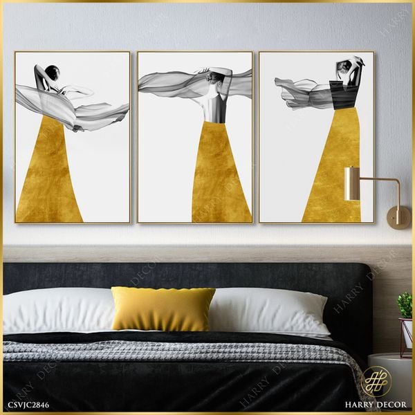  Bộ 3 Tranh Dancing Girl CSVJC2846 