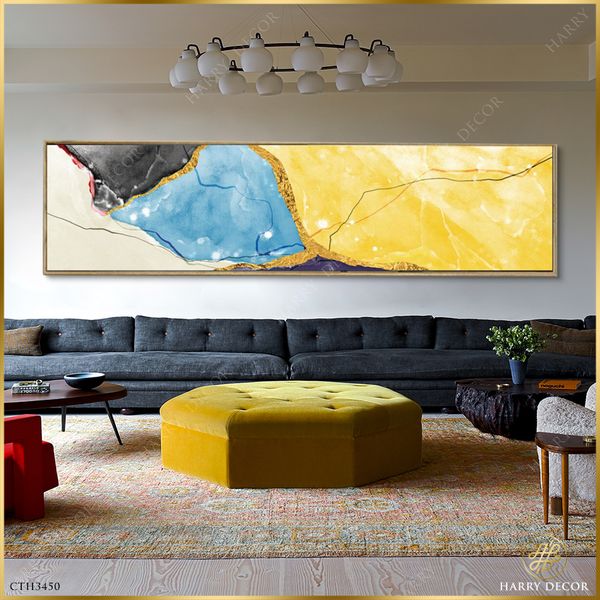  Tranh Yellow And Blue CTH3450 