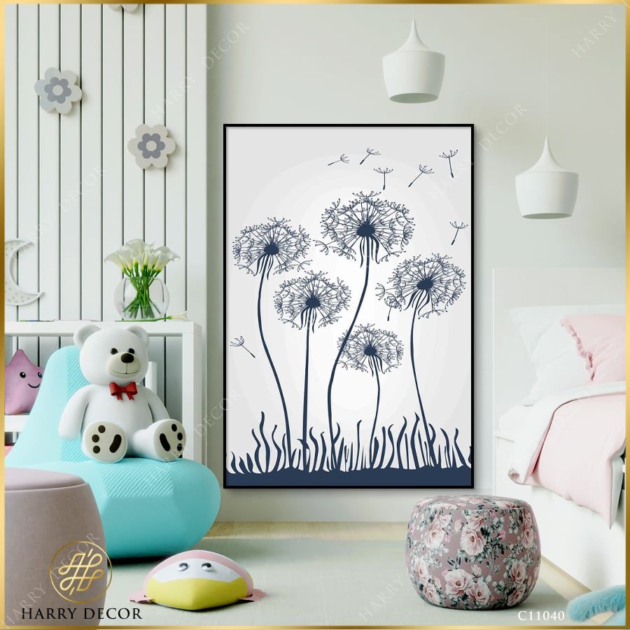  Tranh Bồ Công Anh Vươn Cánh C11040 