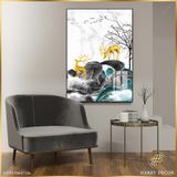  Tranh Hươu Vàng Trên Sóng Nước COPV28047136 