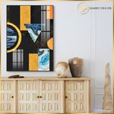  Tranh Abstract Hình Học Độc Đáo COPV28056307 