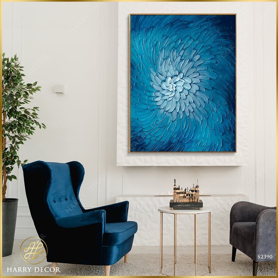  Tranh Abstract Chrysanthemum S2390 