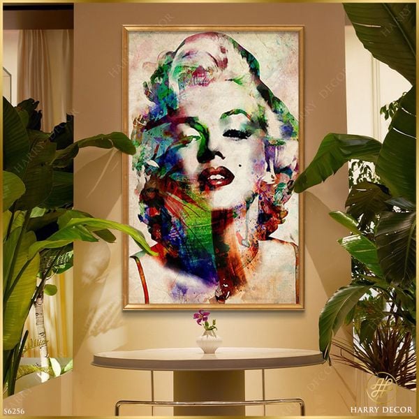  Tranh Mỹ Nữ Marilyn Monroe S6256 