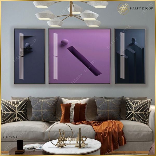  Bộ 3 Tranh Characters And Eggs SLHC4747 