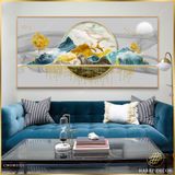  Bộ 3 Tranh Núi Xanh Mấp Mô Bóp Hươu Nai CW1003321 