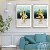  Bộ 2 Tranh Nordic Art Of Flower ZC10410 