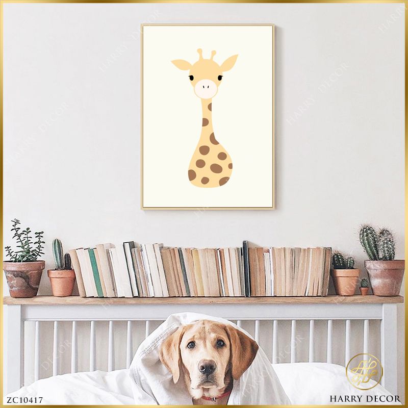  Tranh Chú Hươu Ngộ Nghĩnh ZC10417 