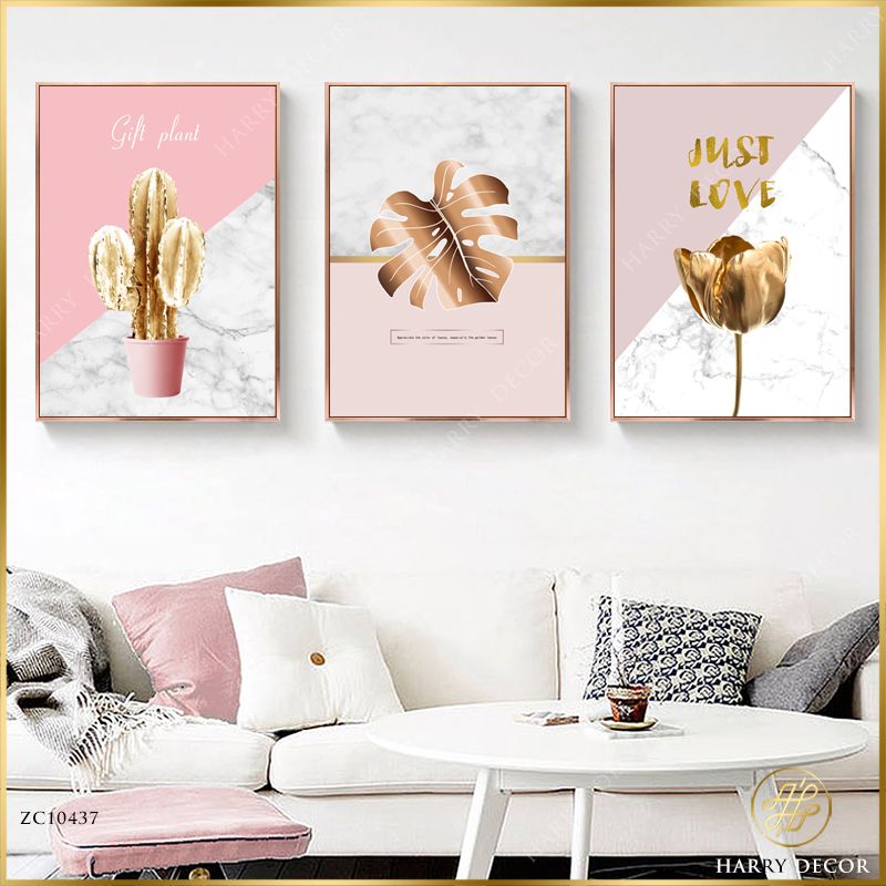  Bộ 3 Tranh Gift Plant ZC10437 